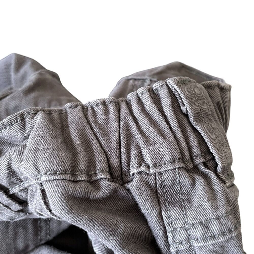 AKARMY Cargo Pants Womens 6 Gray Drawstring Ankle Baggy 90s Retro Street Grunge‎ - Picture 9 of 16